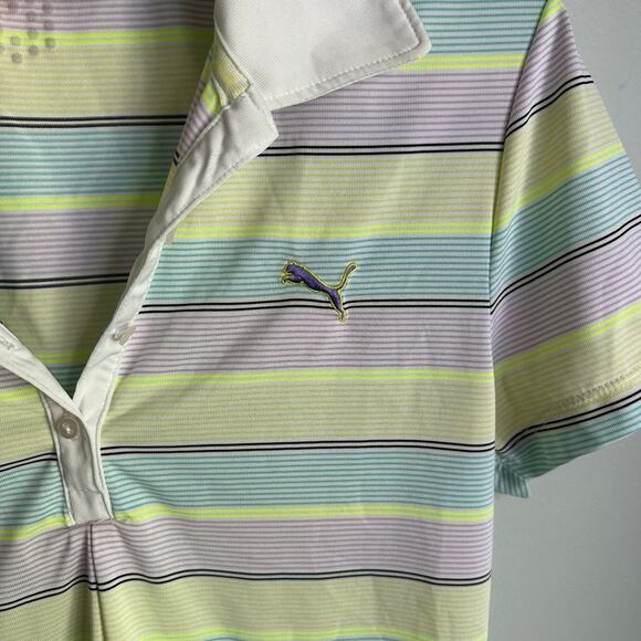 Puma Women’s size medium golf Polo, multicolored - Picture 2 of 8
